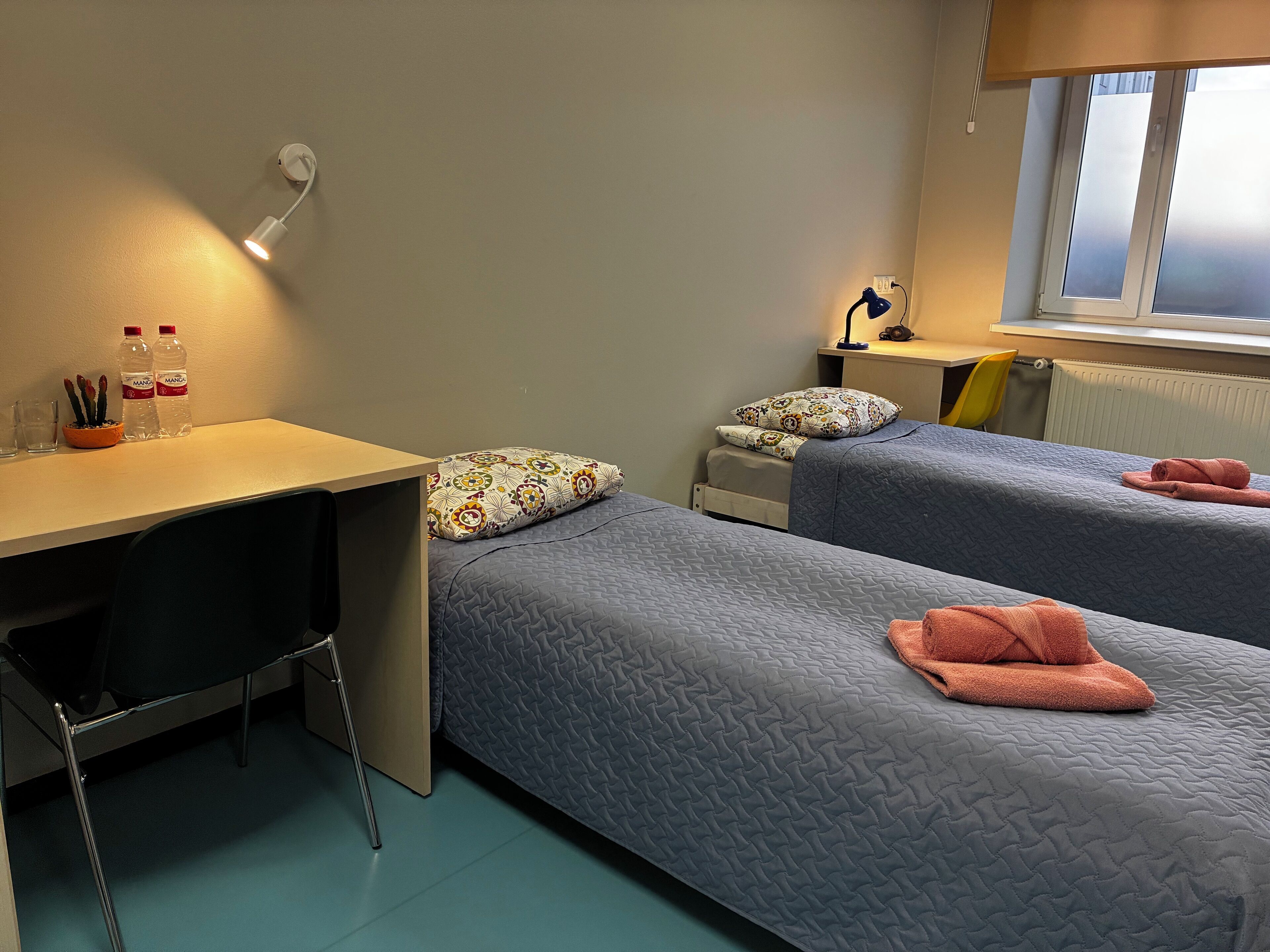 Standard Twin Room, Park View | Desk, laptop workspace, iron/ironing board, free WiFi