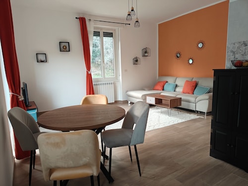 Ferienhaus 'Montivivi Ferienwohnung Nahe See' mit Bergblick, privater Terrasse und WLAN