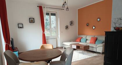 Ferienhaus 'Montivivi Ferienwohnung Nahe See' mit Bergblick, privater Terrasse und WLAN