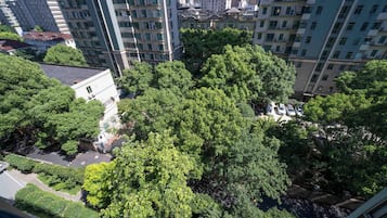 高级公寓, 3 间卧室, 阳台, 城市景观 | 客房景观