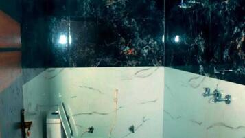 Quadruple Room | Bathroom | Shower, free toiletries, towels, soap