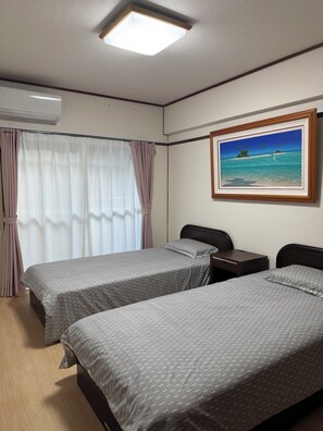 Appartement Familial, 2 chambres, balcon