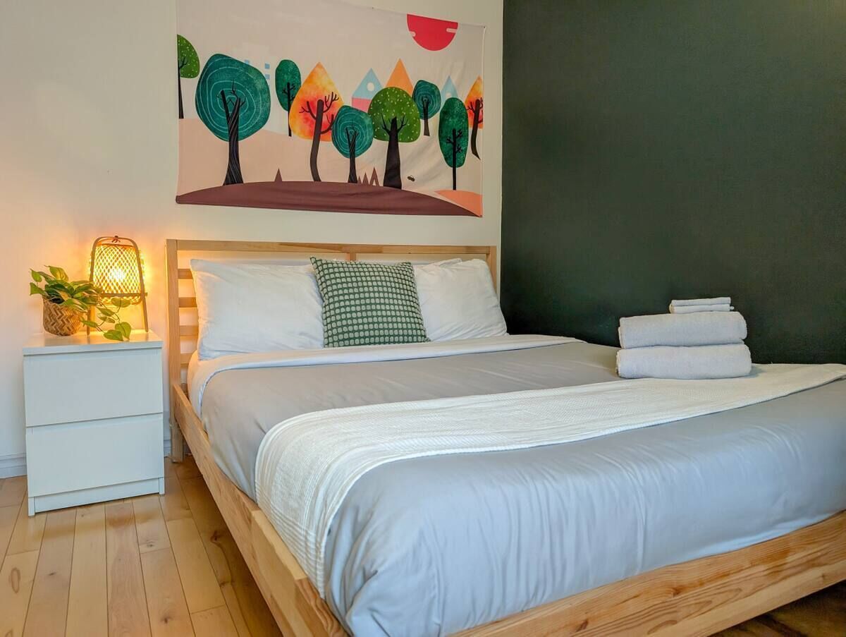 1 sovrum, strykjärn/strykbräda, resesäng och wi-fi