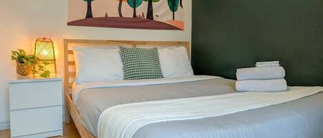 1 sovrum, strykjärn/strykbräda, resesäng och wi-fi