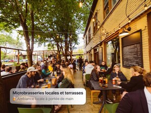 Udendørs spisemuligheder