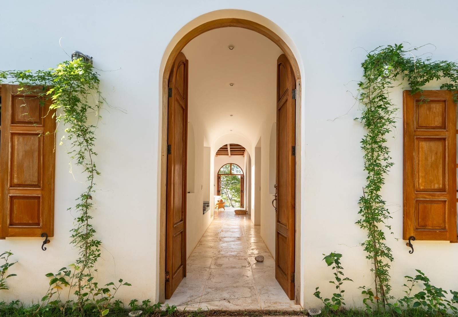 Enceinte de l’hébergement