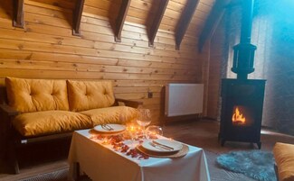 Bungalow | Living area | 75-inch Smart TV with digital channels, Netflix, streaming services