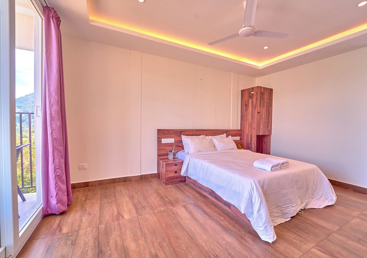 Deluxe Room, Balcony, Mountain View | View from room