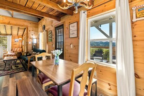 Dining - Hilltop Farmhouse - Hot Tub, Views & Fire Pit! (Sevierville)