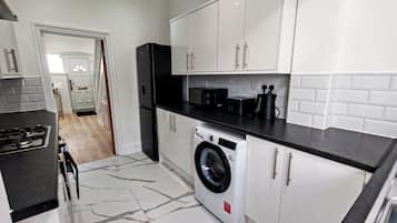 Microwave, oven, stovetop