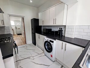 Microwave, oven, stovetop