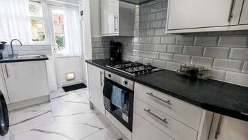 Microwave, oven, stovetop