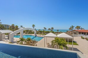 A heated pool - Aria #203 A Gorgeous 3-Bedroom + Theater Room Luxury Retreat by RVA (Longboat Key)