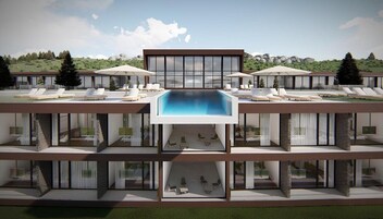 Fachada de la propiedad