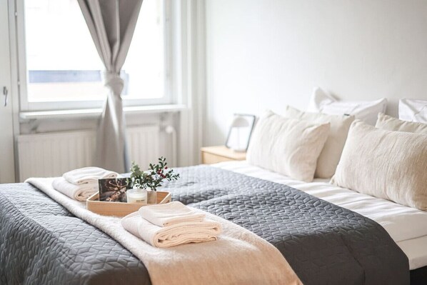 2 chambres, Wi-Fi, literie fournie