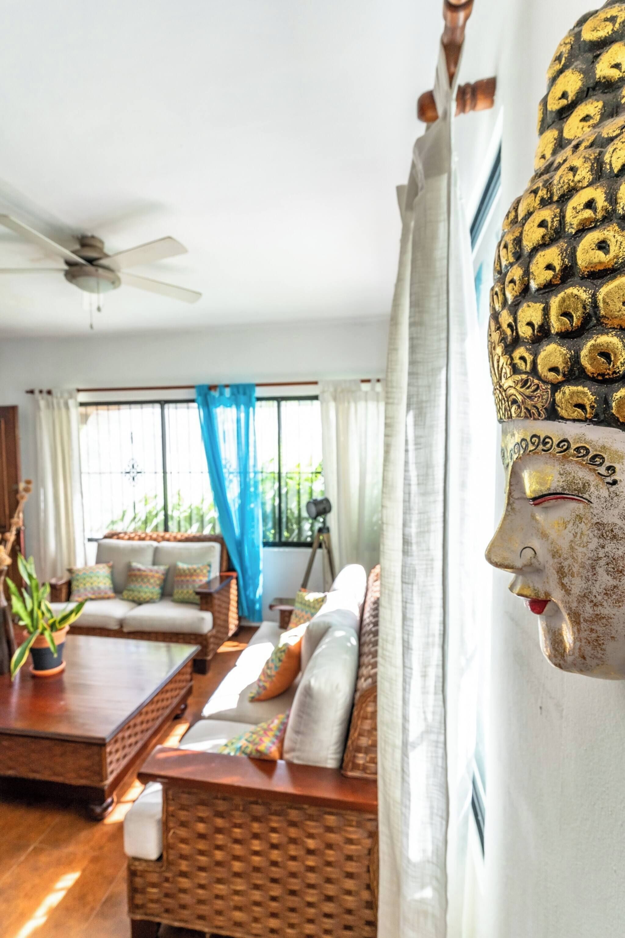 Villa, 6 Schlafzimmer, Raucher, eigener Pool | Wohnzimmer