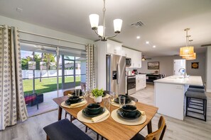 House (3 Bedrooms) | Interior - Game, Shop & Beach-hop: Family Home in Cape Coral (Cape Coral)