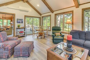 House (3 Bedrooms) | Interior - Waterfront Escape on Big Sand Lake w/ Private Dock (Minong)