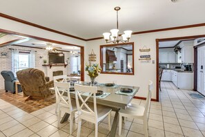 House (4 Bedrooms) | Interior - Fish & Explore: Serene Home on Bayou Petit Caillou (Chauvin)