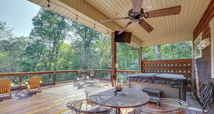 Hot Tub Soaks & Outdoor Fun: Fayetteville Cabin