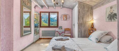 1 chambre, Wi-Fi, draps fournis