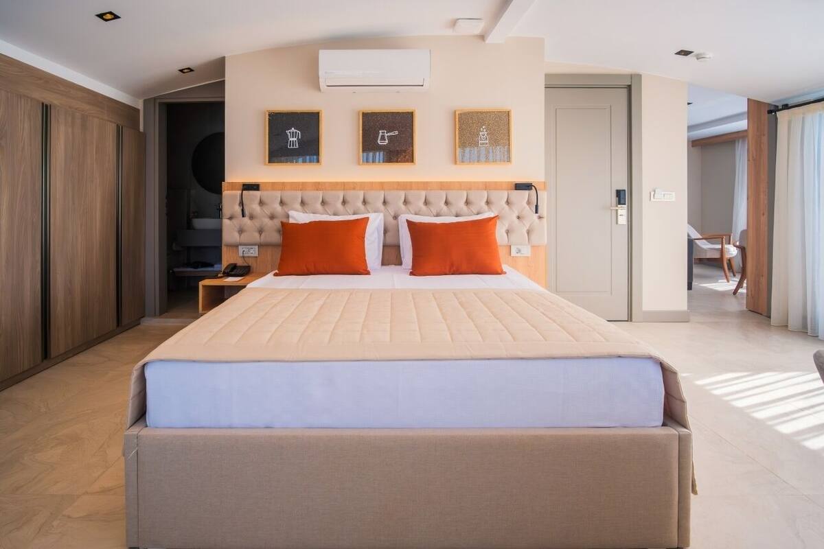 Luxury Suite, Sea View | Hochwertige Bettwaren, Minibar, kostenloses WLAN, Bettwäsche