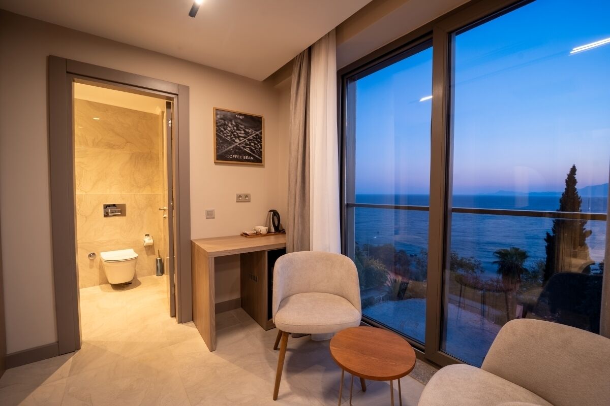 部屋からの景観