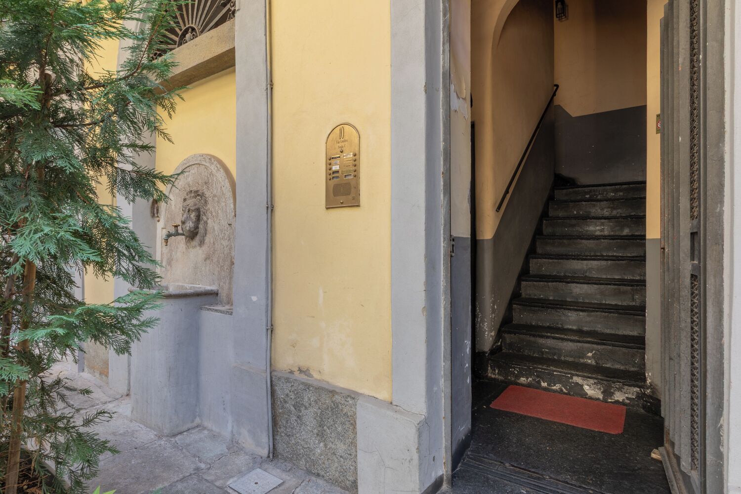 Entrada da propriedade