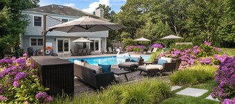Southampton 4BR Home | Heated Pool, Firepit, Large Backyard