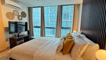 1 makuuhuone, silitysrauta/-lauta, ilmainen Wi-Fi