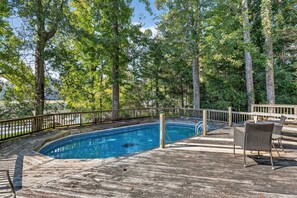 Cabin, 4 Bedrooms | Pool | Outdoor pool