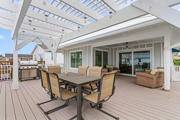 Ferienhaus, 3 Schlafzimmer | Speisen im Freien