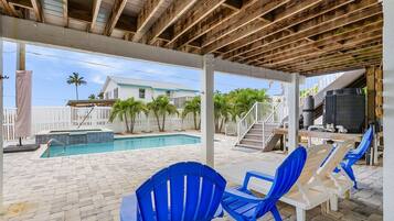 House, 3 Bedrooms | Pool | A heated pool