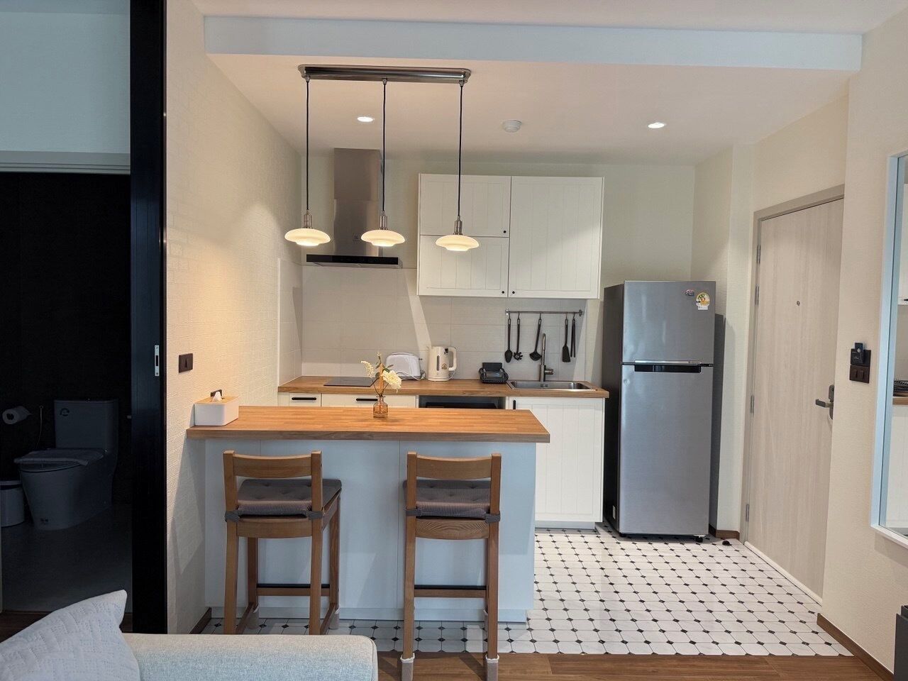 Superior-Apartment, Bergblick | Wohnbereich