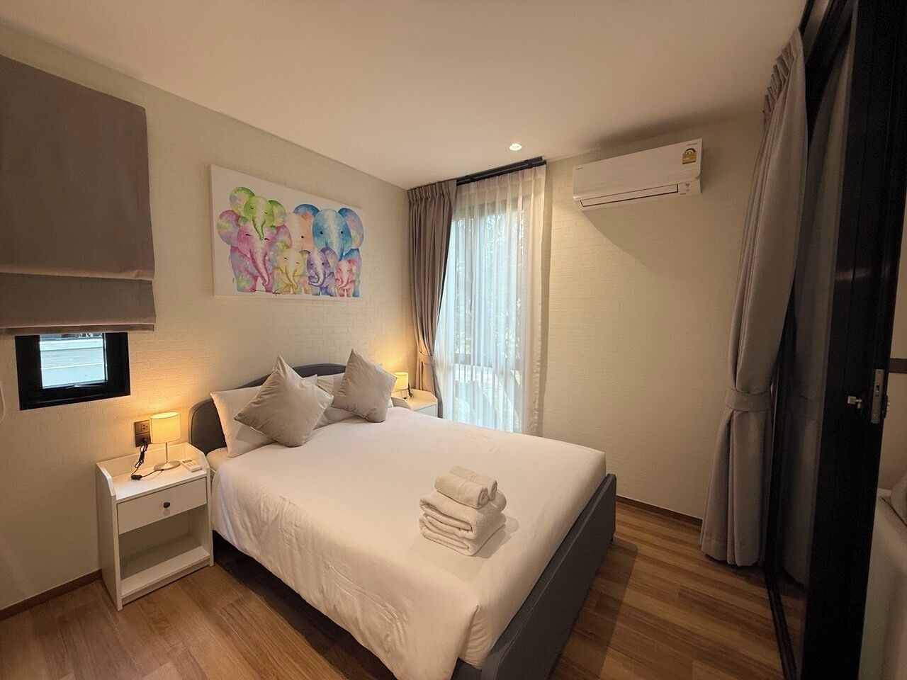 Standard-Apartment, Bergblick