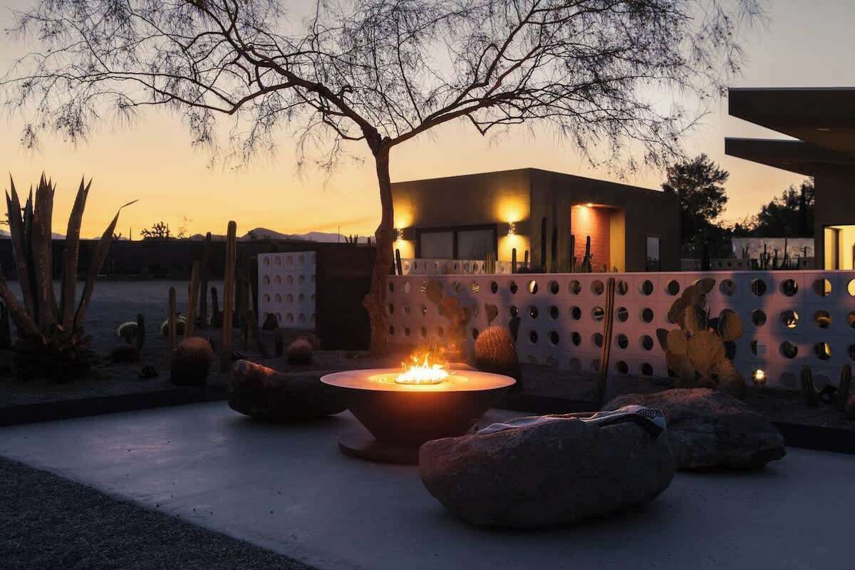 Enceinte de l’hébergement