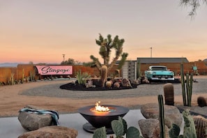 Overnattingsstedets uteområder