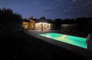 Pool - VACATION HOME AT THE FOOT OF LAC DE SAINT FERREOL IDEAL FOR FAMILIES (Vaudreuille)