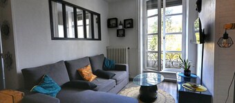 Apartment facing the Royat thermal baths