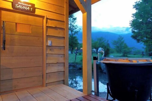 Glamping+Sauna Hakuba morino wasabi nouen