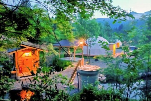 Glamping+Sauna Hakuba morino wasabi nouen