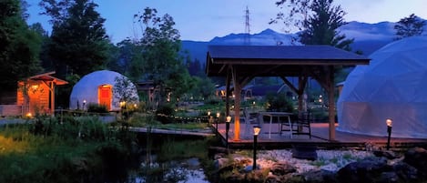Restaurante al aire libre