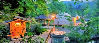Glamping+Sauna Hakuba morino wasabi nouen