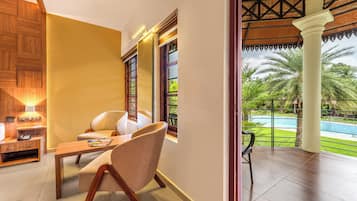 Quarto luxo, vista para a piscina | Wi-Fi de cortesia