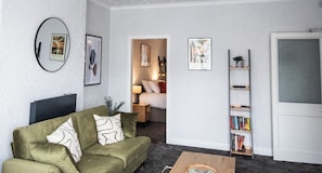 Appartement, 1 kingsize bed met slaapbank | Woonruimte