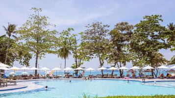 Room, 1 Bedroom, Smoking, Balcony | Pool | Outdoor pool