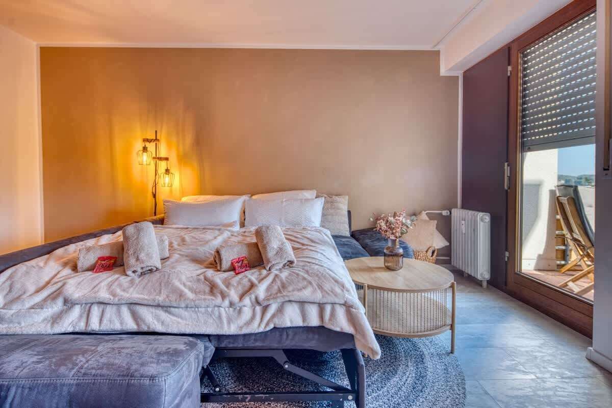 1 Schlafzimmer, Reisekinderbett, WLAN, Bettwäsche