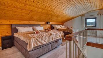 1 bedroom, travel crib, WiFi, bed sheets