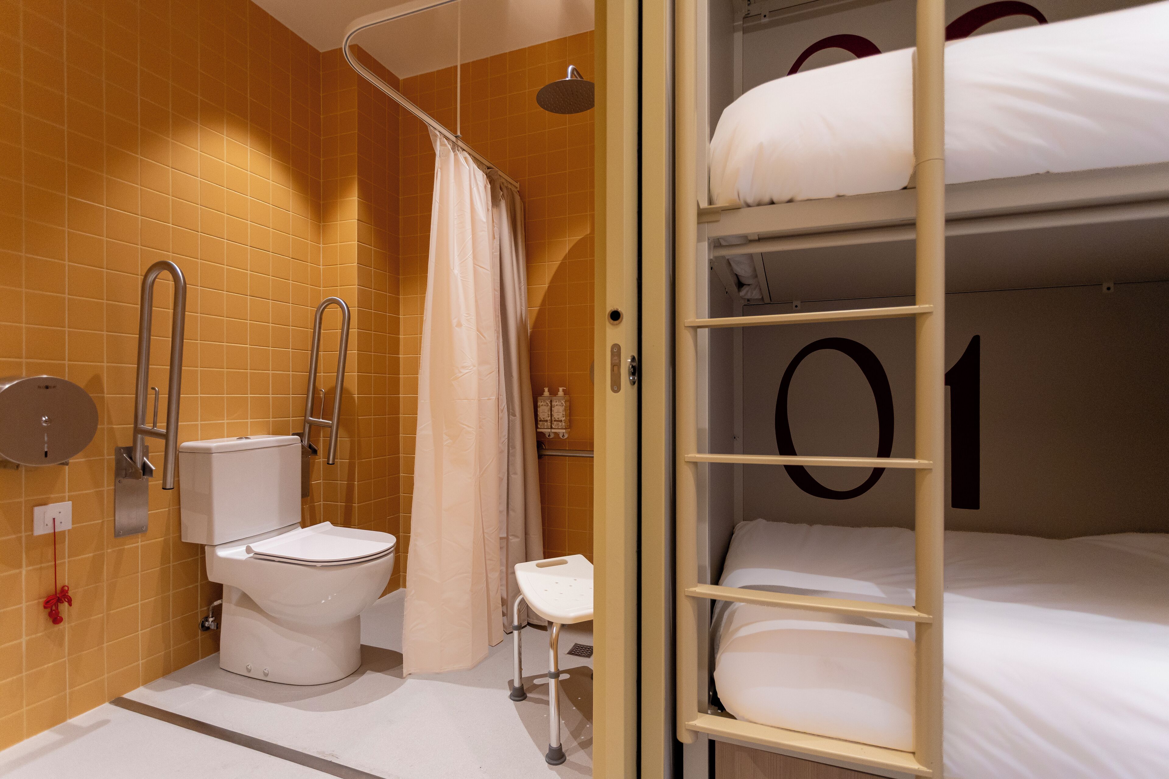 City Shared Dormitory, Mixed Dorm | Blackout drapes, iron/ironing board, free WiFi, bed sheets