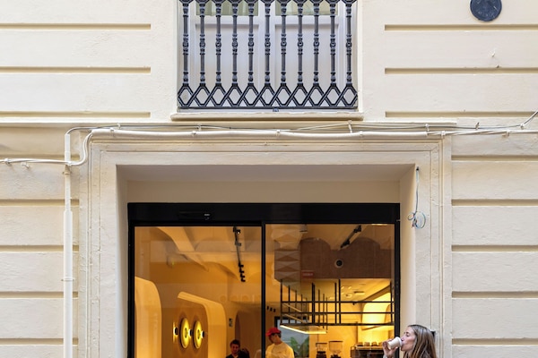 Majoituspaikan julkisivu